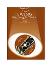 guest spot swing playlong for clarinet book cd photo