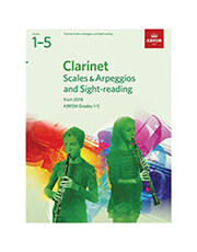 abrsm grades 1 5 clarinet scales arpeggios and sight reading photo