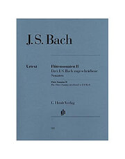 johann sebastian bach flute sonatas volume ii ekdoseis henle verlag photo