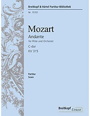 mozart andante in c major kv315 photo