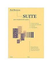 paul bonneau suite for alto saxophone photo