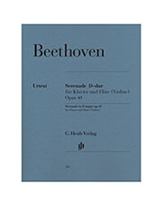 ludwig van beethoven serenade for piano and flute violin op 41 photo