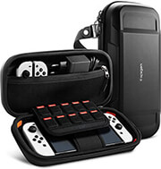 spigen rugged armor pro pouch black for nintendo switch switch oled photo