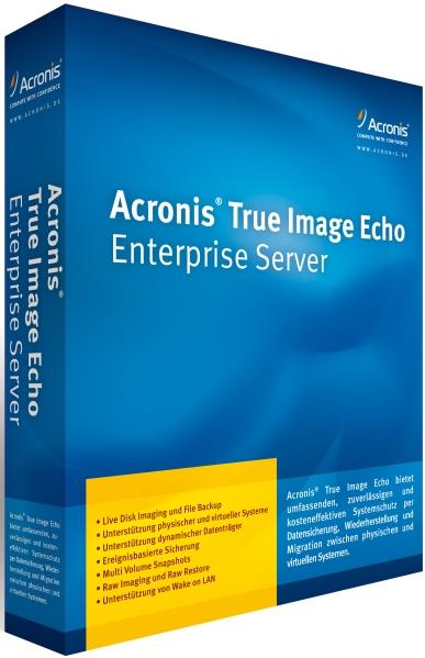 acronis true image echo enterprise server bootable cd