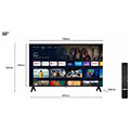 tv tcl 32s5400af 32 led fhd smart android 11 wifi frameless extra photo 9