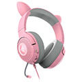 razer kraken kitty v2 pro quartz rgb usb 71 gaming headset kitty bear bunny ears extra photo 2