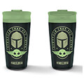 pyramid star wars the mandalorian stronger than you think metal travel mug mtm25892 extra photo 1