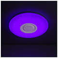 coolseer wifi rgb ceiling light with loudspeaker white extra photo 2