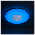 coolseer wifi rgb ceiling light with loudspeaker white extra photo 3