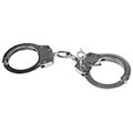 chain cuffs guard 01 steel chrome clamp lock 2 keys extra photo 4