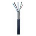 cat6 utp lan outdoor cable solid 305 m black extra photo 1