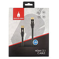 spartan gear hdmi 21 cable length 15m zinc alloy with gold plated plugs extra photo 1