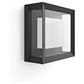 philips hue econic square led wall lamp black extra photo 2