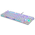 pliktrologio motospeed ck101 rgb mechanical gaming keyboard white red switch extra photo 1