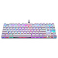 pliktrologio motospeed ck101 rgb mechanical gaming keyboard white red switch extra photo 2