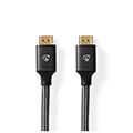 nedis cvtb34000gy100 premium high speed hdmi cable with ethernet 1000m gun metal grey extra photo 1