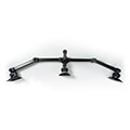 nedis ergotmm100bk ergonomic monitor mount triple monitor arm full motion black extra photo 3