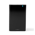 nedis hdde25410bk hard disk enclosure 25 usb 31 gen 1 aluminium extra photo 1