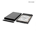 nedis hdde25410bk hard disk enclosure 25 usb 31 gen 1 aluminium extra photo 7