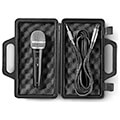 nedis mpwd50cbk wired microphone 72 db 3db sensitivity 50 hz 14 khz 50 m travel case extra photo 2