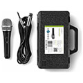 nedis mpwd50cbk wired microphone 72 db 3db sensitivity 50 hz 14 khz 50 m travel case extra photo 3