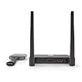 nedis vtra3460gy wireless hdmi trasmitter 2400 5000mhz 300m line of sight full hd 1080p grey extra photo 2