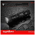 fakos superfire flashlight f3 l2 570lm waterproof 18650 li ion usb charger extra photo 1