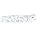 logilink lps249u socket outlet 5 way with switch 5x cee 2x usb a 15m white extra photo 5