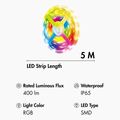 logilink sh0129 smart wifi rgb led tape 400lm tuya compatible 5m extra photo 5