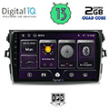 digital iq bxb 1713 gps 9 multimedia tablet oem toyota corolla 4d mod 2006 2012 extra photo 1