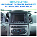 digital iq bxh 3271 cpa 10 multimtablet oem jeep grand cherokee mod2005 2007 with original navi extra photo 2