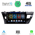 digital iq bxd 6714 cpa 10 multimedia tablet oem toyota corolla mod 2013 2016 extra photo 1