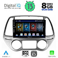 digital iq bxd 8227 cpa clima 9 multimedia tablet oem hyundai i20 mod 2008 2012 extra photo 1