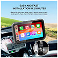 digital iq pna 7000 cpaa 7 motorcycle navigator extra photo 2