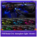 diq ambient honda civic mod2016 2021 digital iq ambient light honda civic mod 2016 2021 21 lights extra photo 1