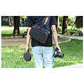 puluz shoulder backpack with removable lens bag extra photo 4