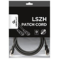 s ftp cat 6a lszh patch cord black 2 m extra photo 1