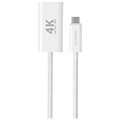 4smarts usb c to hdmi cable female 15cm white extra photo 2