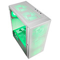 case kolink observatory hf mesh argb midi tower case white with 6 argb fans 3x140mm 3x120mm extra photo 1