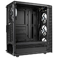 case kolink observatory lite rgb midi tower tempered glass black extra photo 3