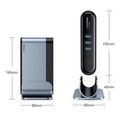 baseus working station multifunctional 16 in 1 hub dock dark gray extra photo 4