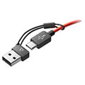 poly blackwire 3220 stereo usb c headset usb c a bulk extra photo 1