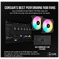 corsair cw 9060069 ww icue h115i elite rgb capellix xt cpu liquid cooler 280mm extra photo 8