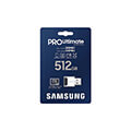 samsung mb my512sb ww pro ultimate 512gb micro sdxc uhs i u3 v30 a2 usb reader extra photo 7