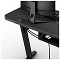 sense7 gaming desk nomad classic black 140 x 60 cm extra photo 10