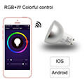 coolseer spotlight gu10 6w wireless smart rgb rev2 extra photo 2