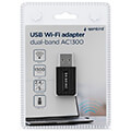 gembird compact dual band ac1300 usb wi fi adapter extra photo 3