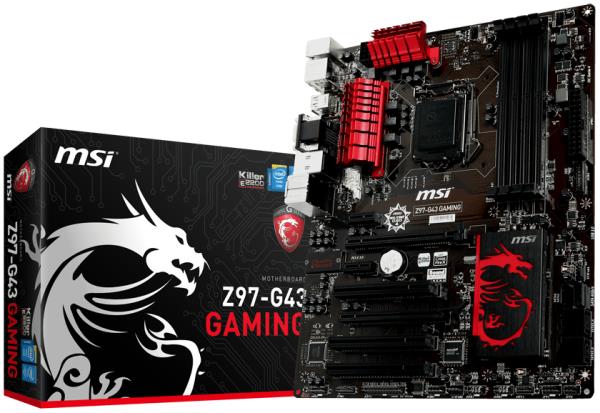 Msi z97 g43 gaming совместимость