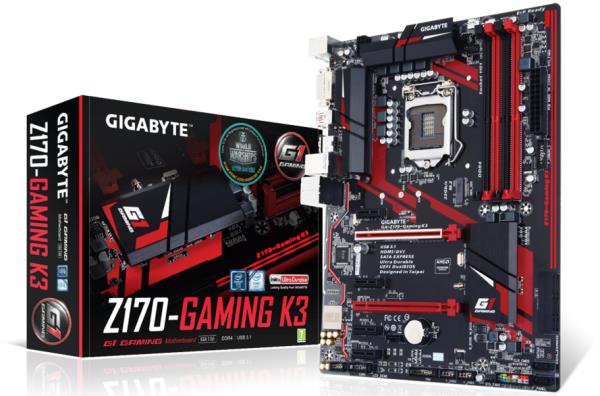 Gigabyte ga z170 gaming k3 обзор