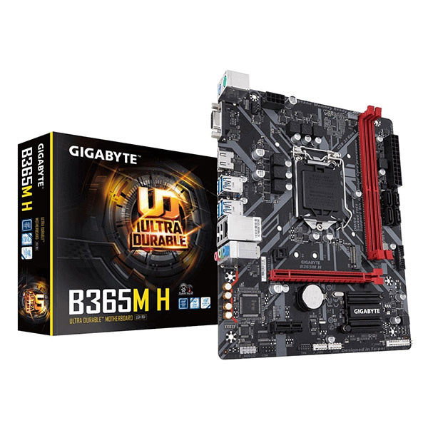 Gigabyte b365m h как подключить